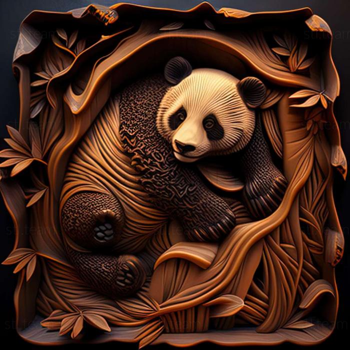 3D model Gnamptogenys panda (STL)